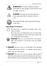 Preview for 29 page of Silvercrest 300454 Operating Instructions And Safety Instructions