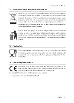 Preview for 39 page of Silvercrest 300454 Operating Instructions And Safety Instructions