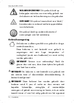 Preview for 76 page of Silvercrest 300454 Operating Instructions And Safety Instructions