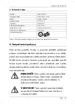 Preview for 97 page of Silvercrest 300454 Operating Instructions And Safety Instructions