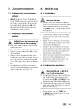 Preview for 13 page of Silvercrest 301414 Operating Instructions Manual