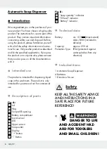 Предварительный просмотр 6 страницы Silvercrest 301634 Operation And Safety Notes