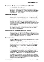 Preview for 16 page of Silvercrest 301645 Operating Instructions Manual