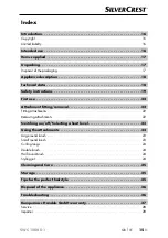 Preview for 18 page of Silvercrest 301645 Operating Instructions Manual