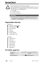 Preview for 49 page of Silvercrest 301645 Operating Instructions Manual