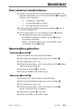 Preview for 54 page of Silvercrest 301645 Operating Instructions Manual