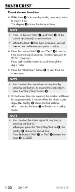 Preview for 25 page of Silvercrest 302461 Operating Instructions Manual