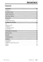 Preview for 24 page of Silvercrest 302474 Operating Instructions Manual