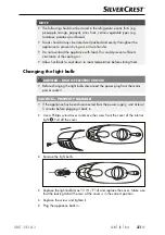 Preview for 34 page of Silvercrest 302474 Operating Instructions Manual