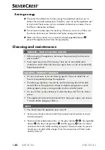 Preview for 35 page of Silvercrest 302474 Operating Instructions Manual