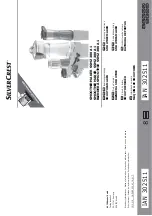 Предварительный просмотр 1 страницы Silvercrest 302511 Operating Instructions Manual