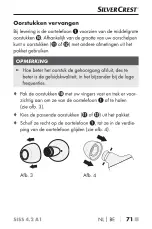 Предварительный просмотр 80 страницы Silvercrest 302652 Quick Start Manual