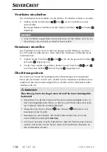 Preview for 15 page of Silvercrest 303317 Operating Instructions Manual