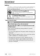 Preview for 27 page of Silvercrest 303317 Operating Instructions Manual