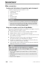 Preview for 51 page of Silvercrest 303317 Operating Instructions Manual