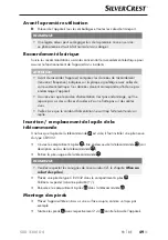 Preview for 52 page of Silvercrest 303317 Operating Instructions Manual