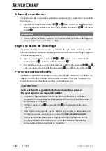 Preview for 55 page of Silvercrest 303317 Operating Instructions Manual