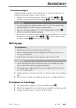 Preview for 56 page of Silvercrest 303317 Operating Instructions Manual