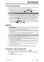 Preview for 116 page of Silvercrest 303317 Operating Instructions Manual