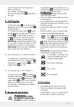 Preview for 15 page of Silvercrest 303829 Operation And Safety Notes