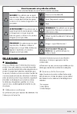 Preview for 22 page of Silvercrest 304052 Operation And Safety Notes