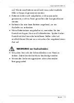 Preview for 15 page of Silvercrest 304245 Operating Instructions And Safety Instructions