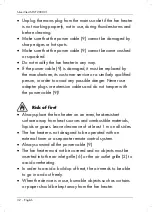 Preview for 34 page of Silvercrest 304245 Operating Instructions And Safety Instructions