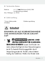 Preview for 7 page of Silvercrest 304340 Operation And Safety Notes