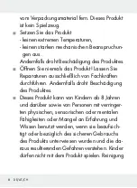 Preview for 8 page of Silvercrest 304340 Operation And Safety Notes