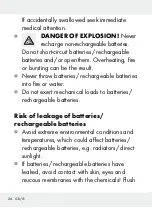 Preview for 24 page of Silvercrest 304340 Operation And Safety Notes