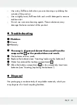 Preview for 29 page of Silvercrest 304340 Operation And Safety Notes