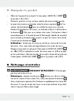 Preview for 41 page of Silvercrest 304340 Operation And Safety Notes