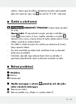 Preview for 67 page of Silvercrest 304340 Operation And Safety Notes