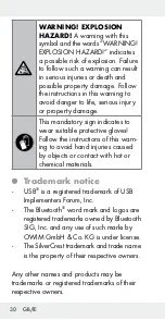 Предварительный просмотр 30 страницы Silvercrest 304359 Operation And Safety Notes