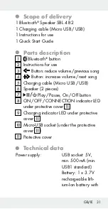 Предварительный просмотр 31 страницы Silvercrest 304359 Operation And Safety Notes