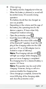 Предварительный просмотр 37 страницы Silvercrest 304359 Operation And Safety Notes