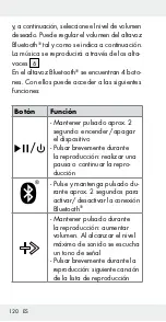 Предварительный просмотр 120 страницы Silvercrest 304359 Operation And Safety Notes