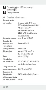 Предварительный просмотр 132 страницы Silvercrest 304359 Operation And Safety Notes