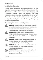 Preview for 8 page of Silvercrest 304452 Operating Instructions And Safety Instructions