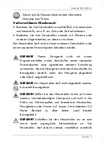 Preview for 9 page of Silvercrest 304452 Operating Instructions And Safety Instructions