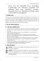 Preview for 13 page of Silvercrest 304452 Operating Instructions And Safety Instructions