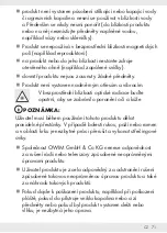 Preview for 70 page of Silvercrest 304463 Operation And Safety Notes