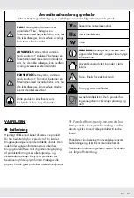 Preview for 16 page of Silvercrest 304843 Operation And Safety Notes