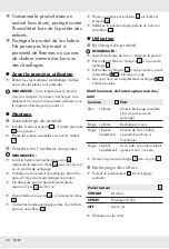 Предварительный просмотр 27 страницы Silvercrest 304905 1904 Assembly, Operating And Safety Instructions