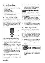 Предварительный просмотр 46 страницы Silvercrest 305393 Operating Instructions Manual