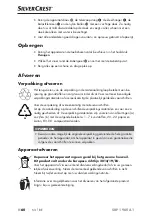 Preview for 63 page of Silvercrest 305777 Operating Instructions Manual