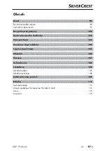 Preview for 100 page of Silvercrest 305777 Operating Instructions Manual