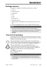 Preview for 6 page of Silvercrest 305804 Operating Instructions Manual