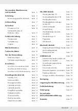 Preview for 7 page of Silvercrest 305906 Operation And Safety Notes