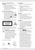 Preview for 10 page of Silvercrest 305906 Operation And Safety Notes